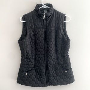 Black puffy vest from New Directions